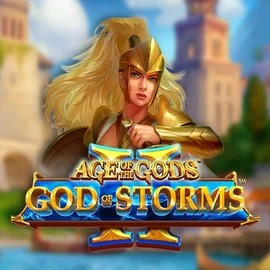 Age Of The Gods: God Of Storms 2 logo by Playtech 7Gear Casino