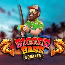 Bigger Bass Bonanza logo by Pragmatic Play at 7Gear Casino
