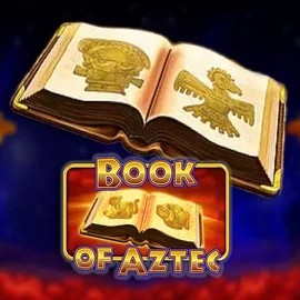 Logo of Book of Aztec from Amatic Industries at 7Gear Casino