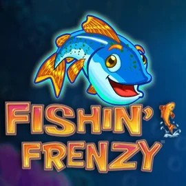 Fishin Frenzy logo – Slots by Blueprint Gaming at 7Gear Casino