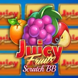 Juicy Fruits Scratch BB slot logo by Barbara Bang at 7Gear CasinoJuicy Fruits Scratch BB