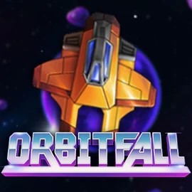 Logo of Orbitfall from ELK Studios at 7Gear Casino