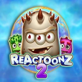 Reactoonz 2 online game logo by Play'n GO on 7gear.eu